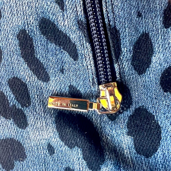 ❌❌SOLD‼️❌❌Brand New* Dolce & Gabbana famous leopard denim thigh high boots - Picture 7 of 8